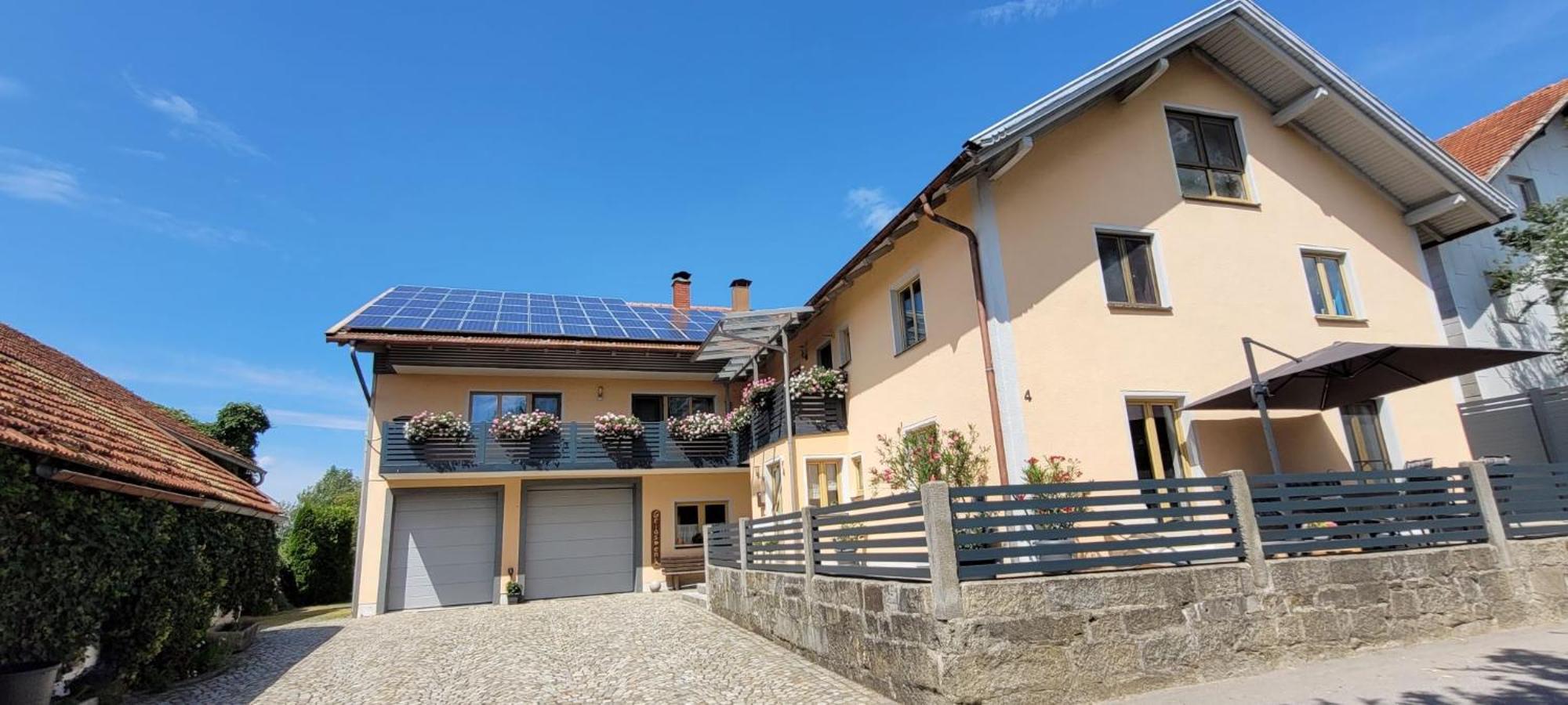 Ferienwohnung Bayerwaldblick Jandelsbrunn エクステリア 写真